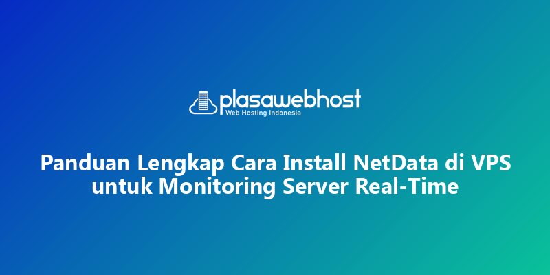 Panduan Lengkap Cara Install NetData di VPS untuk Monitoring Server Real-Time
