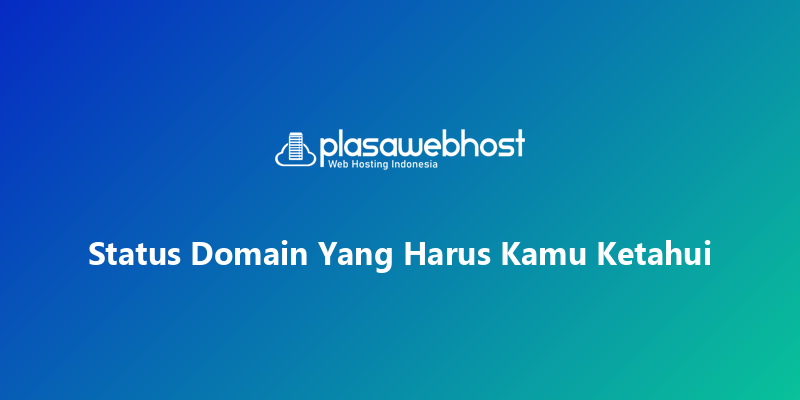 Status Domain Yang Harus Kamu Ketahui